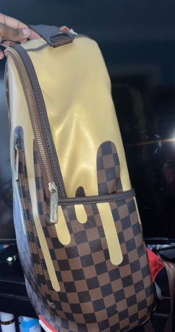 Gold Drip Spray ground backpack for Sale in Oakland Park FL OfferUp
