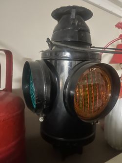 Cast iron Antique Railroad Lights