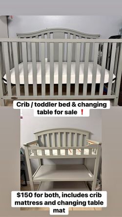 Crib & Changing Table