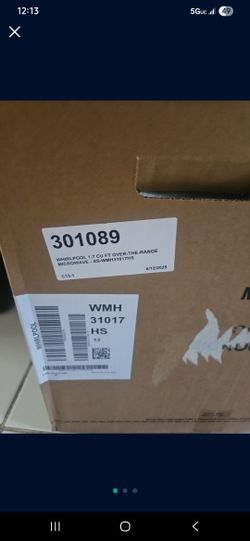 Whirpool Microwave , Aluminum Appliance Truck