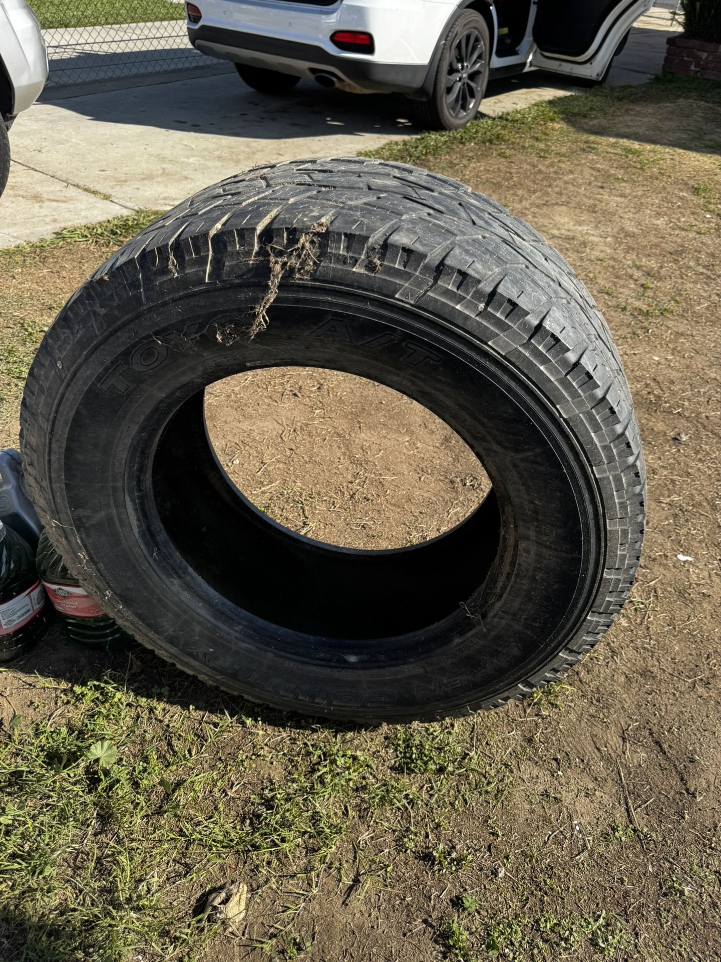 Free Stuff. Full Bed Frame And Box Spring. Ikea Rocking Chair. Large Tire