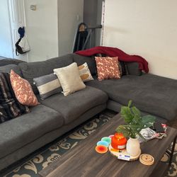 Gray Sectional Couch