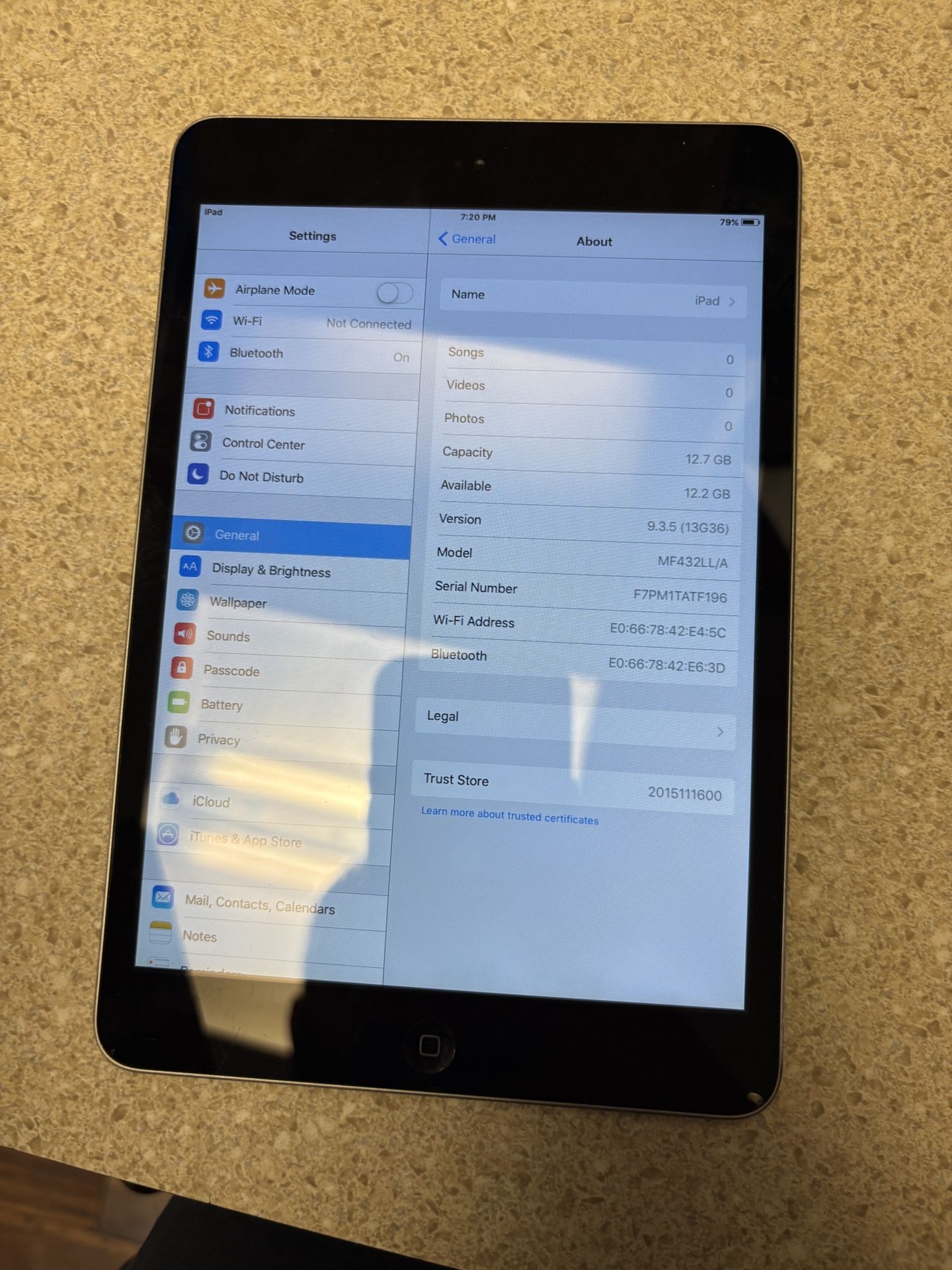 İPad Mini First Generation’
