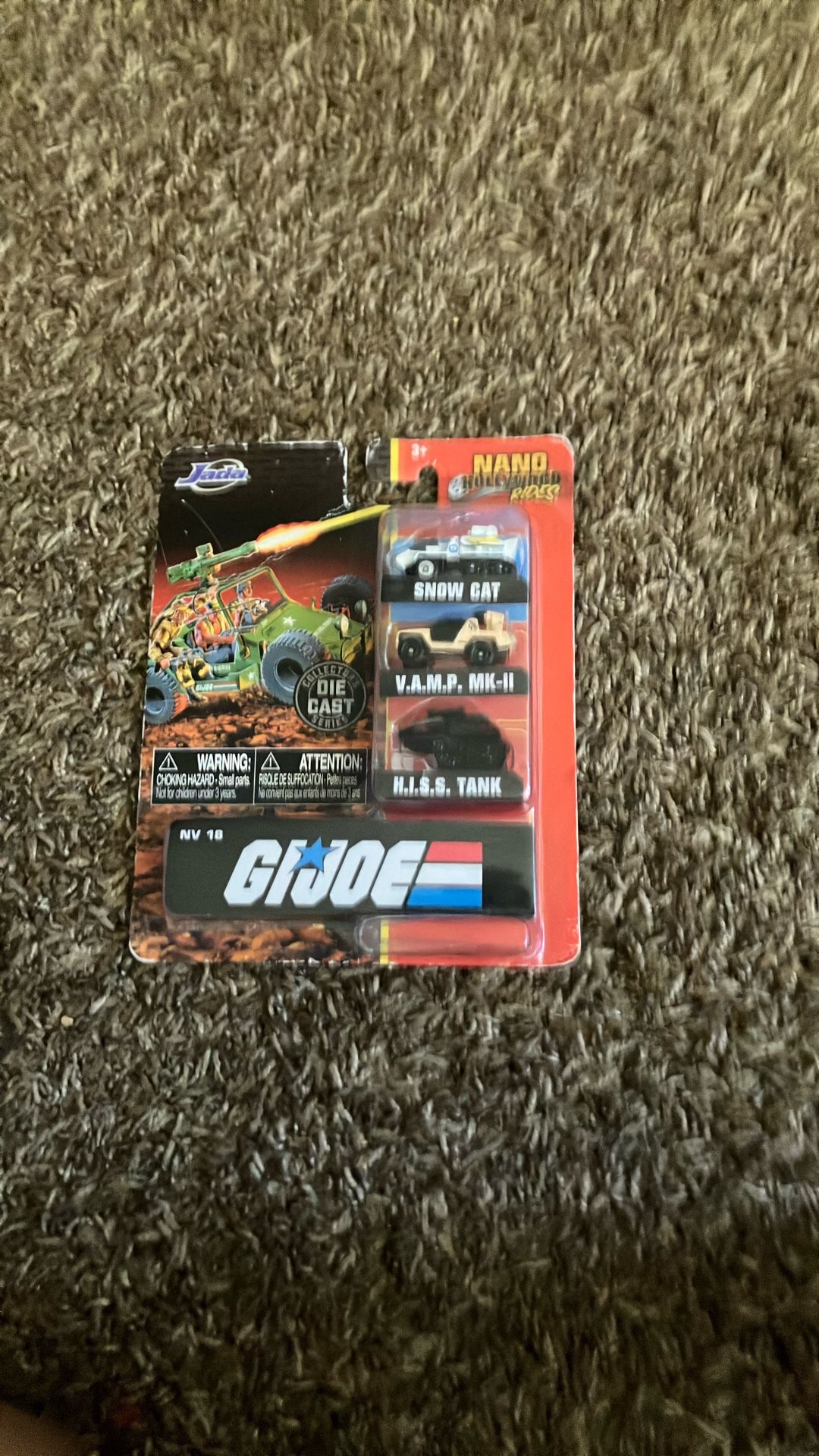 Gi Joe Jada Toys Cars Snow Cat, V.A.M.P Tank And H.i.S.S Tank