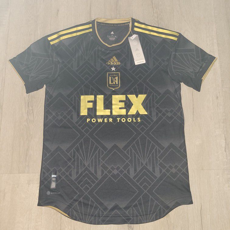 Official Adidas LAFC Home Jersey 2022/2023 Authentic Black/Gold Size Medium