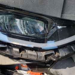 2020-2023 Hyundai Sonata Headlight LED OEM Assembly For Parts Or Repair - 92102l0100