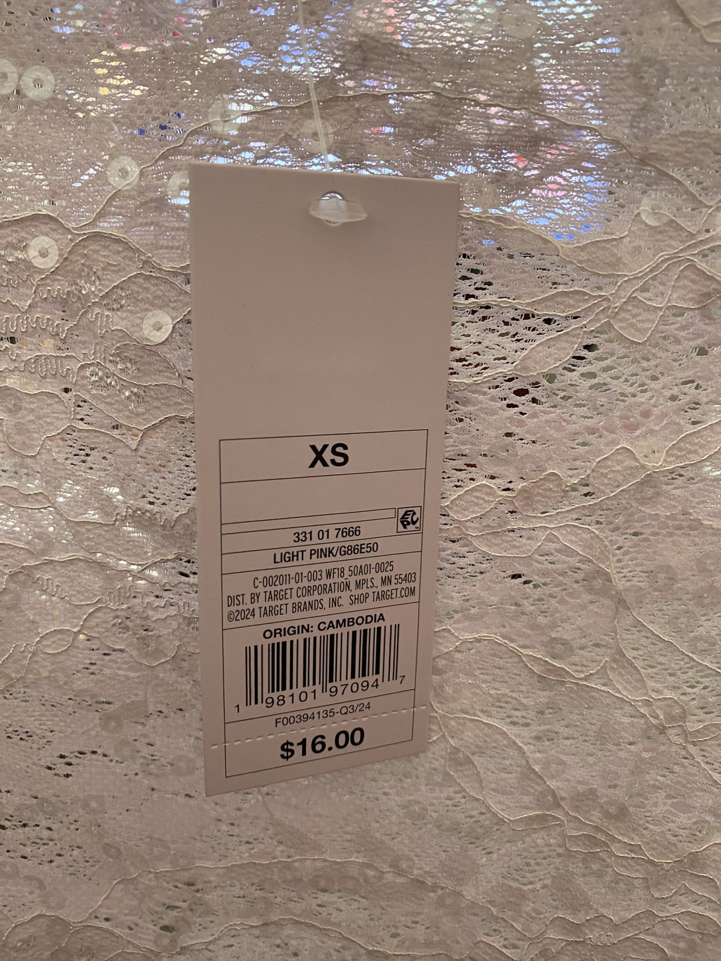 Wild Fable New With Tags Pink Lace