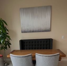 Large Wall Decor - Grey
