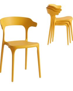 Modern Stackable Chair Set
