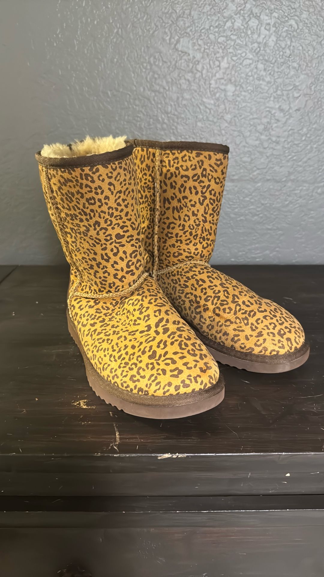 Leopard Print Ugg Boots