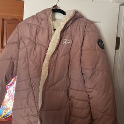 reversible reebok women’s winter coat