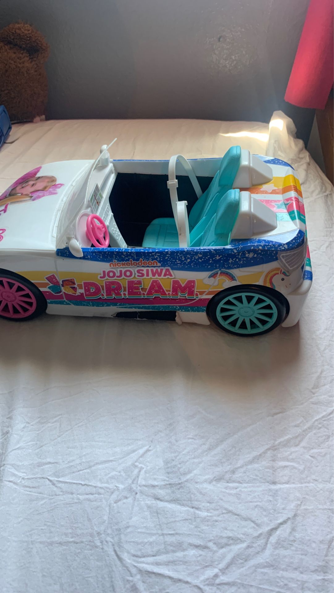 Jojo Siwa Barbie car