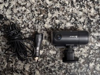 Cobra SC201 Dual Dash Cam GPS Camera w/ Mount Charger & 16GB Micro SD