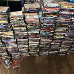 Lot Of 650 DVDs