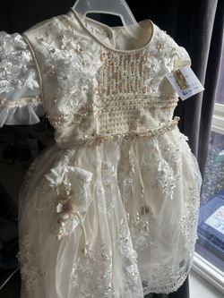 Nuevo Vestido Y Accesorios De Bautzo