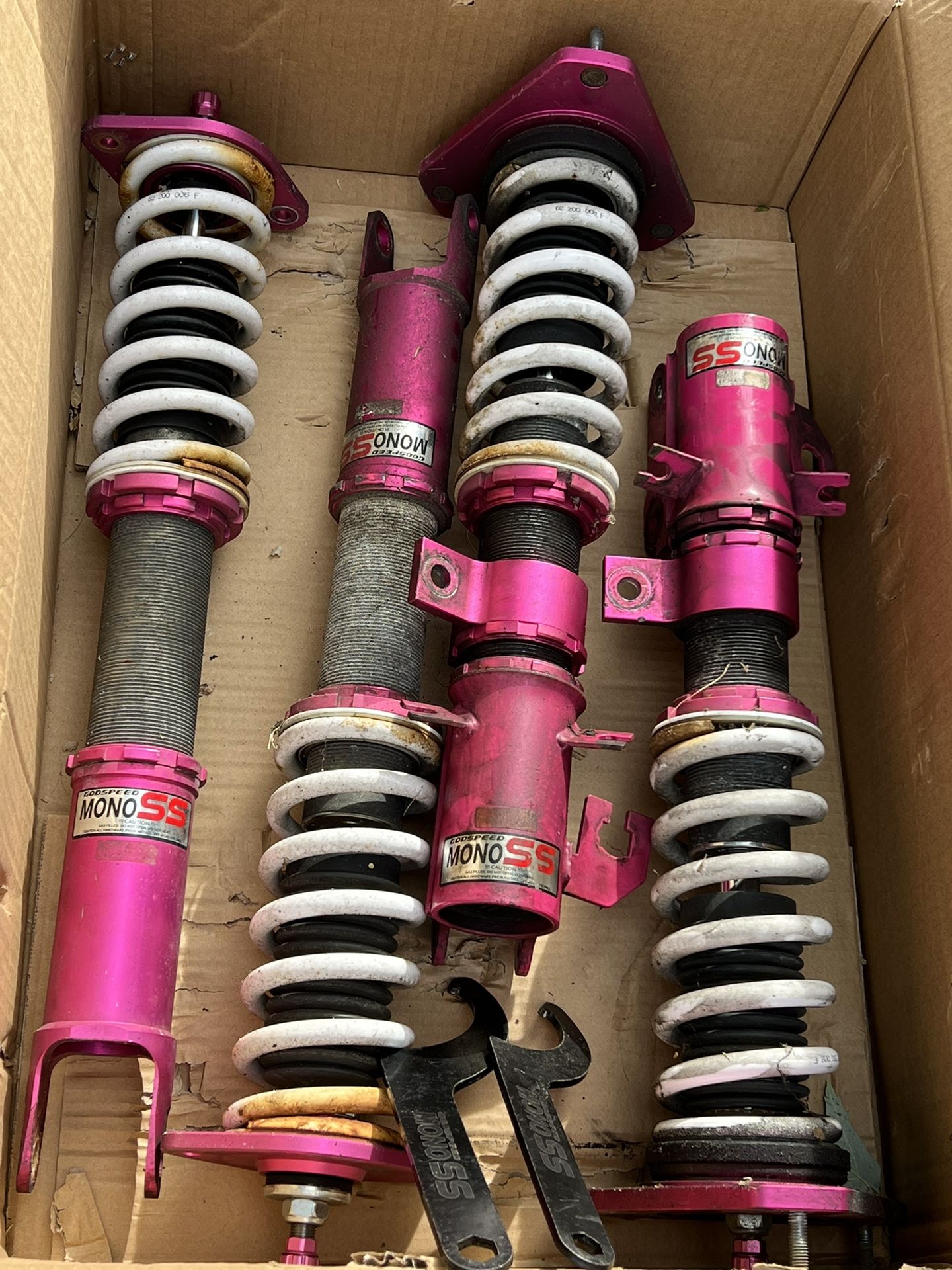 2010 Nissan Altima Mono-SS™ Front and Rear Coilover