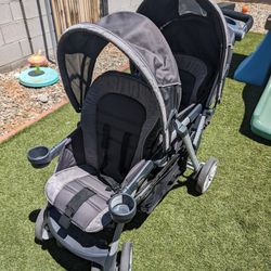 CHICO DOUBLE STROLLER - GREAT CONDITION!!!