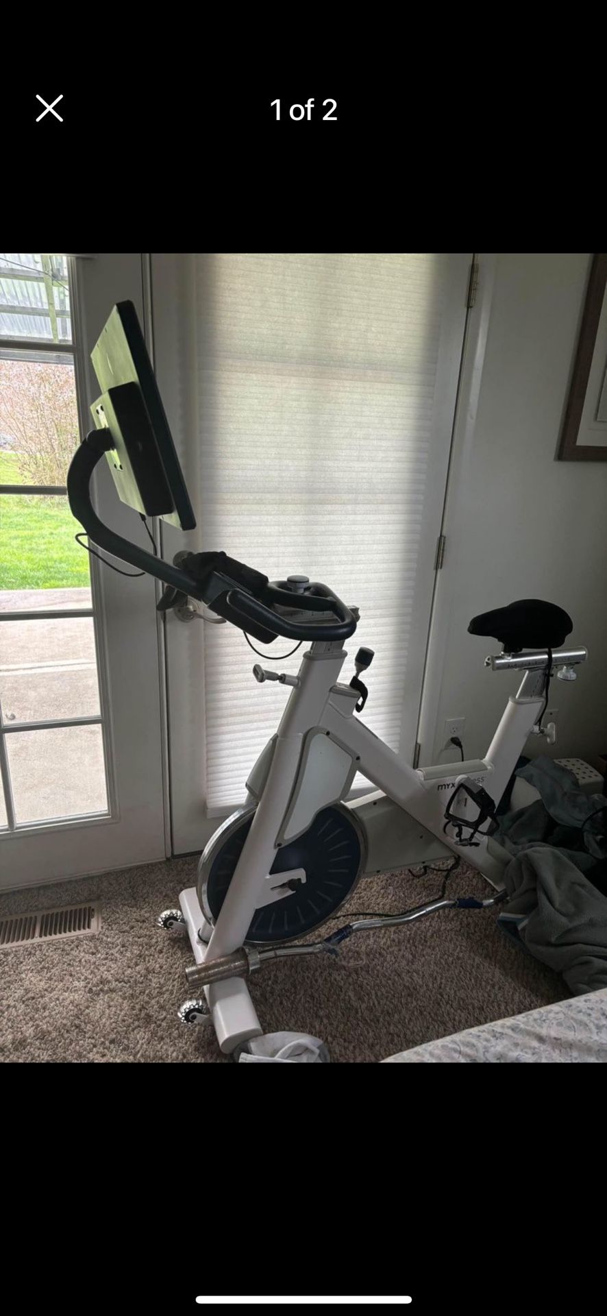 Exercise Bike  With Interactive Tracking 