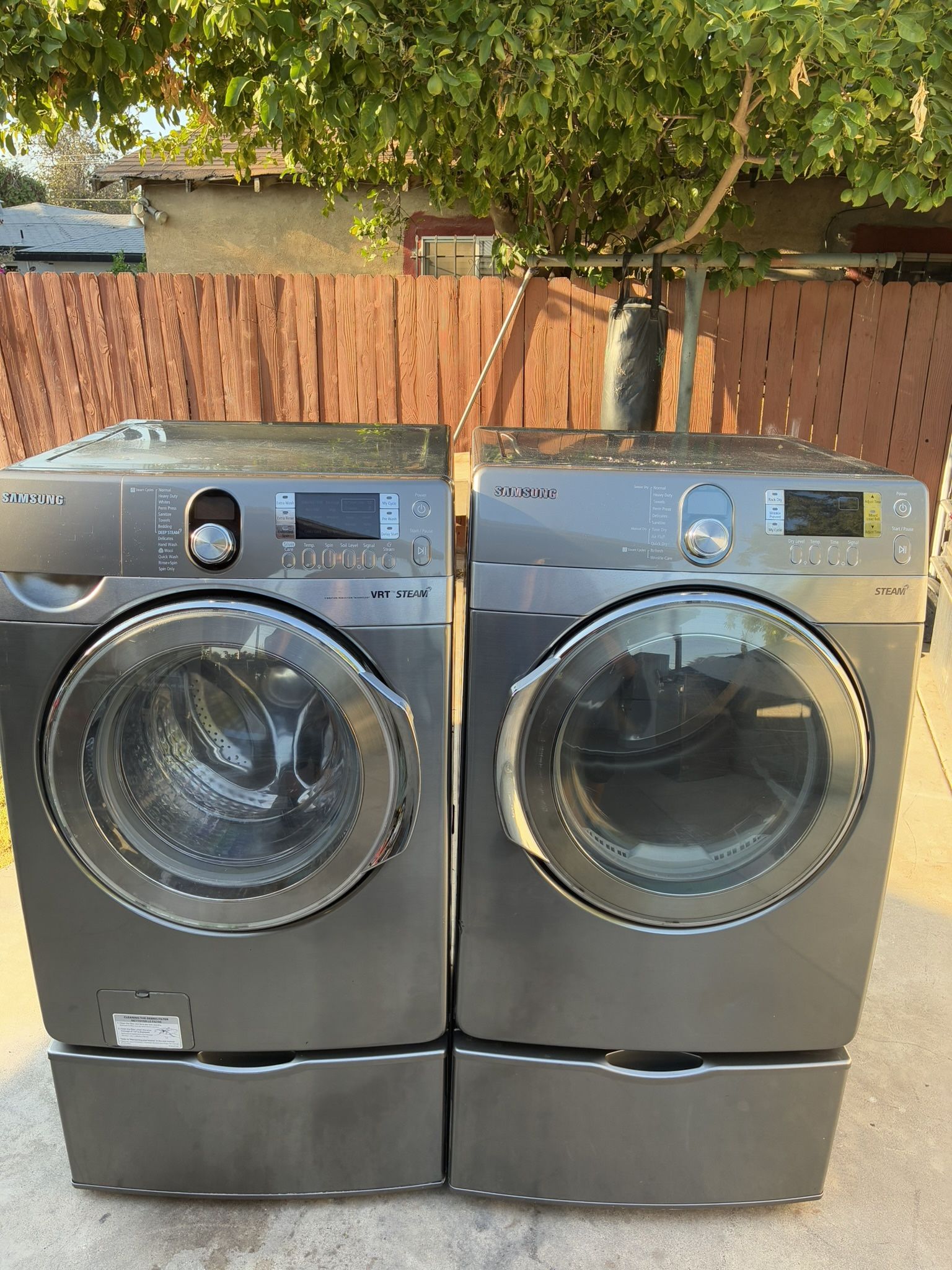 Samsung Washer And Gas Dryer 