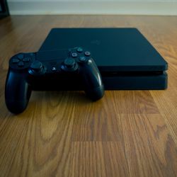 PS4 Slim Bundle w/ 2 Controllers, Spider-Man Miles Morales, Headsets + Cables