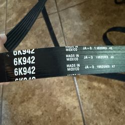 Serpentine Belt 6K942