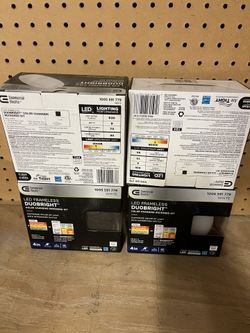 Trimless Integrated LED 4 in Round Adjustable Color Temp Canless Recessed Light