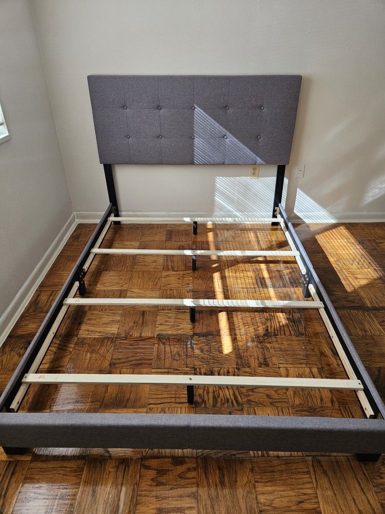 New Gray Queen Bed Frame Special