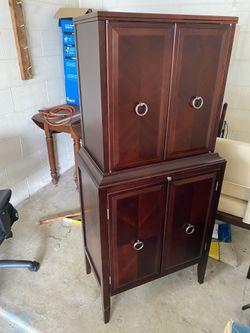 Wood Bar Cabinet