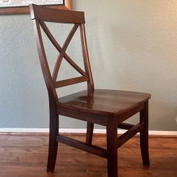 World Market Solid Wood Dining Chairs – Set of 4