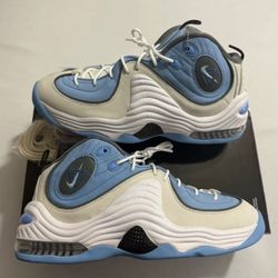 Social Status x Nike Air Penny 2 White Cobalt Pulse Smoke Grey DZ4472-100