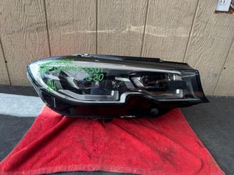 2019 2020 2021 2022 BMW 3 SERIES 330I G20 RIGHT SIDE HEADLIGHT OEM USED