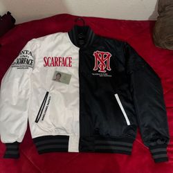 Tony Montana Varsity Jacket 