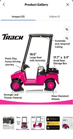 Kids electrical cart