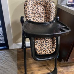 High Chair Leopard 