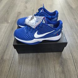 Nike Zoom Kobe 6 Dodgers GS Size 6.5Y Womens 8