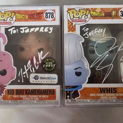Autographed funko Pops
