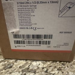 Insulin Syringes 