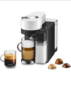Nespresso Vertuo Lattissima Coffee & Espresso Maker by De'Longhi, White
Matte white and glossy finish with one touch milk recipes and detachable dishw