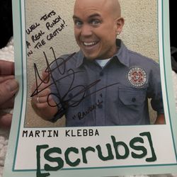 Martin Klebba Autographed Picture