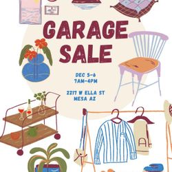 Big Garage Sale!! FRIDAY & SATURDAY 