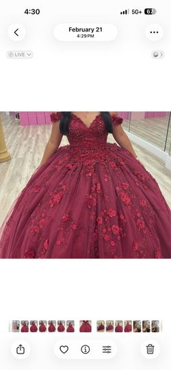 Quincenera gown, Sweet 16 gown, 18th Debut gown