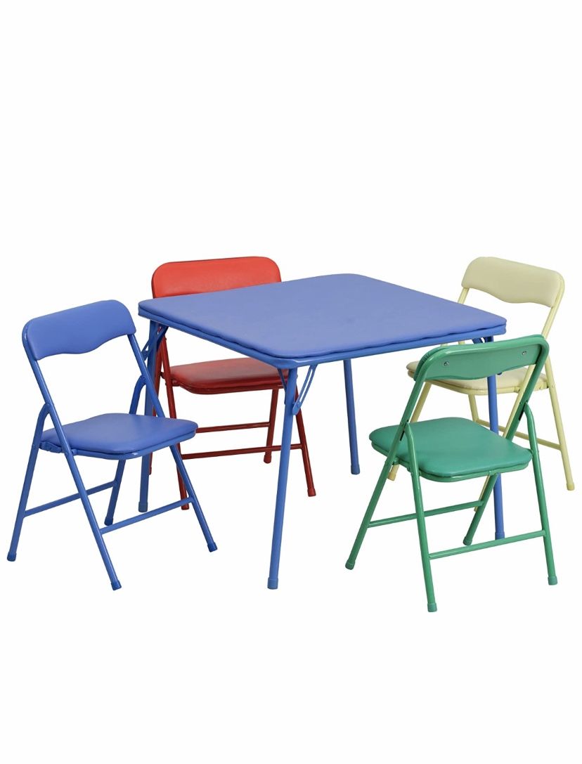 Kids table with chairs