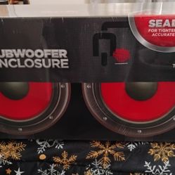 12" Dual Subwoofer Enclosure