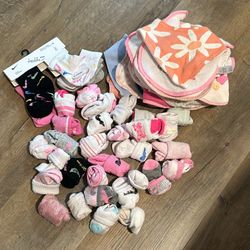 Baby Bibs And Socks