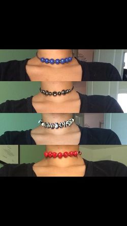 AFRICAN NECKLACES/CHOKERS $5 Each