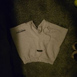 Essentials Fear Of God White Shorts Size Small