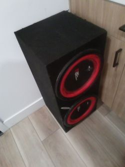 Dual Subwoofer Speaker Box