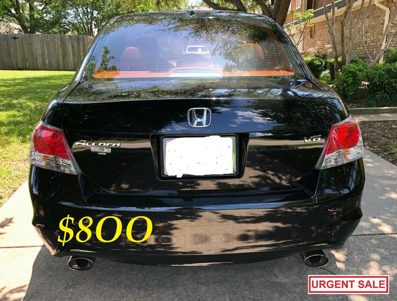 ๐ข๐ฒ8OO I'm selling urgent! 2OO9 Honda Accord Runs and drives great. Clean title in hand! Mechanically perfect! very strong V6๐ข