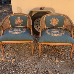 Vintage  Cane Chairs