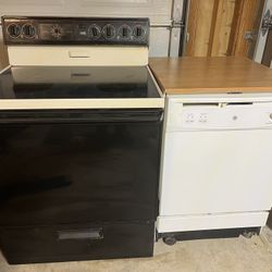 Estufa Eléctrica Y Dish Washer 